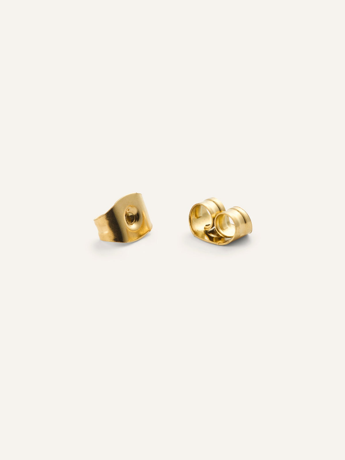 Jolie White Medium Studs