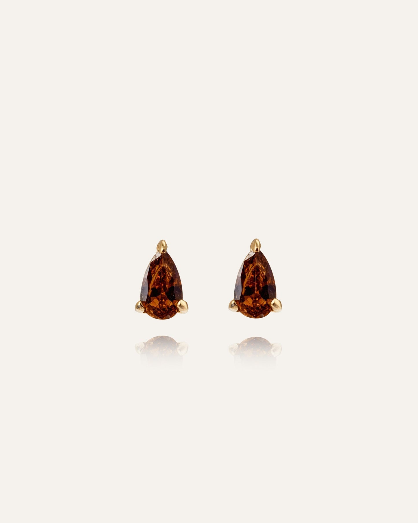 Belle Coffee Small Studs