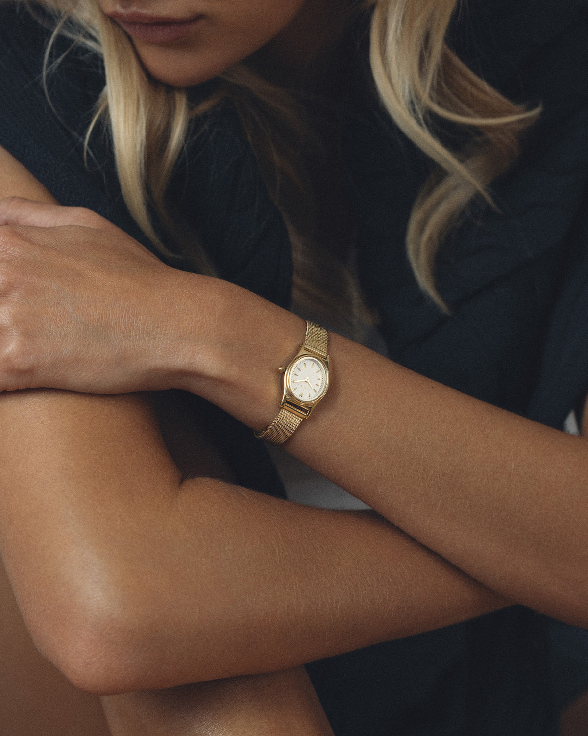 Retro Mesh Watch