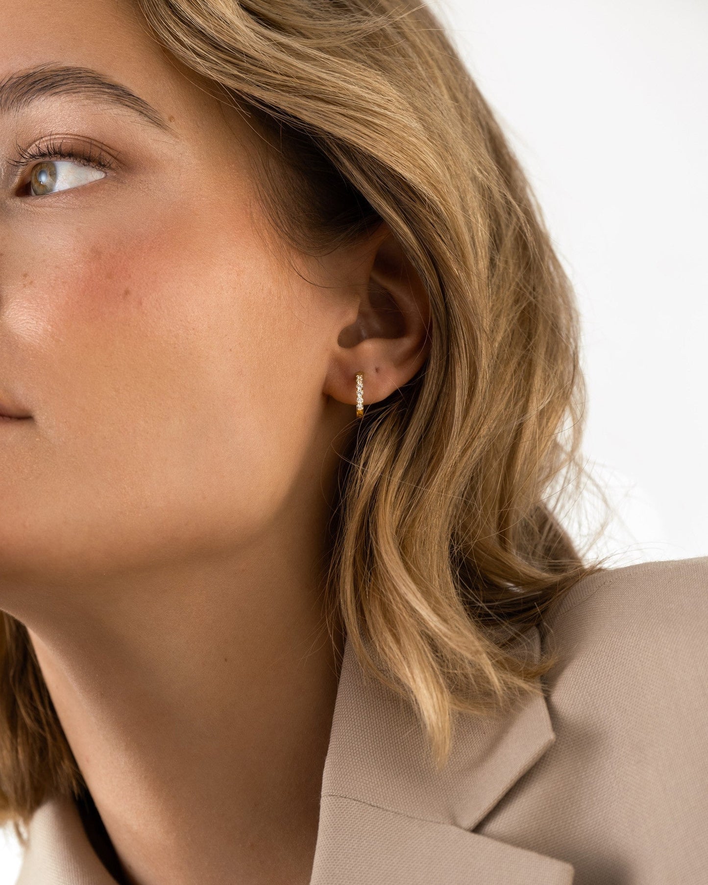 Shiny Hoops Small