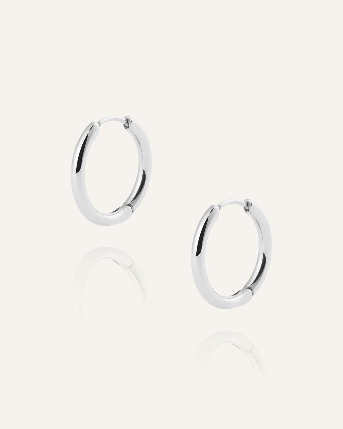 Slim Medium Hoops