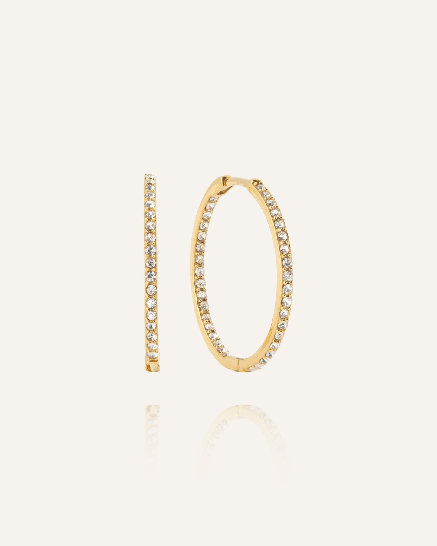 Sparkle Extra Large Hoops