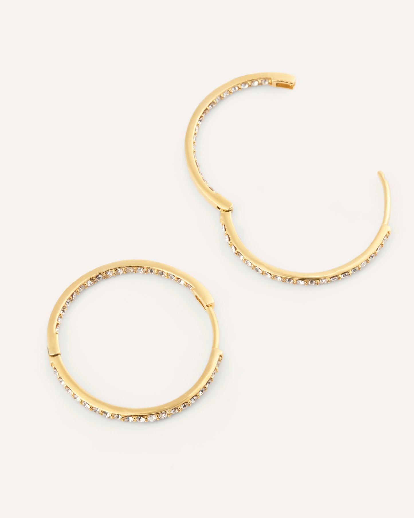 Sparkle Extra Large Hoops