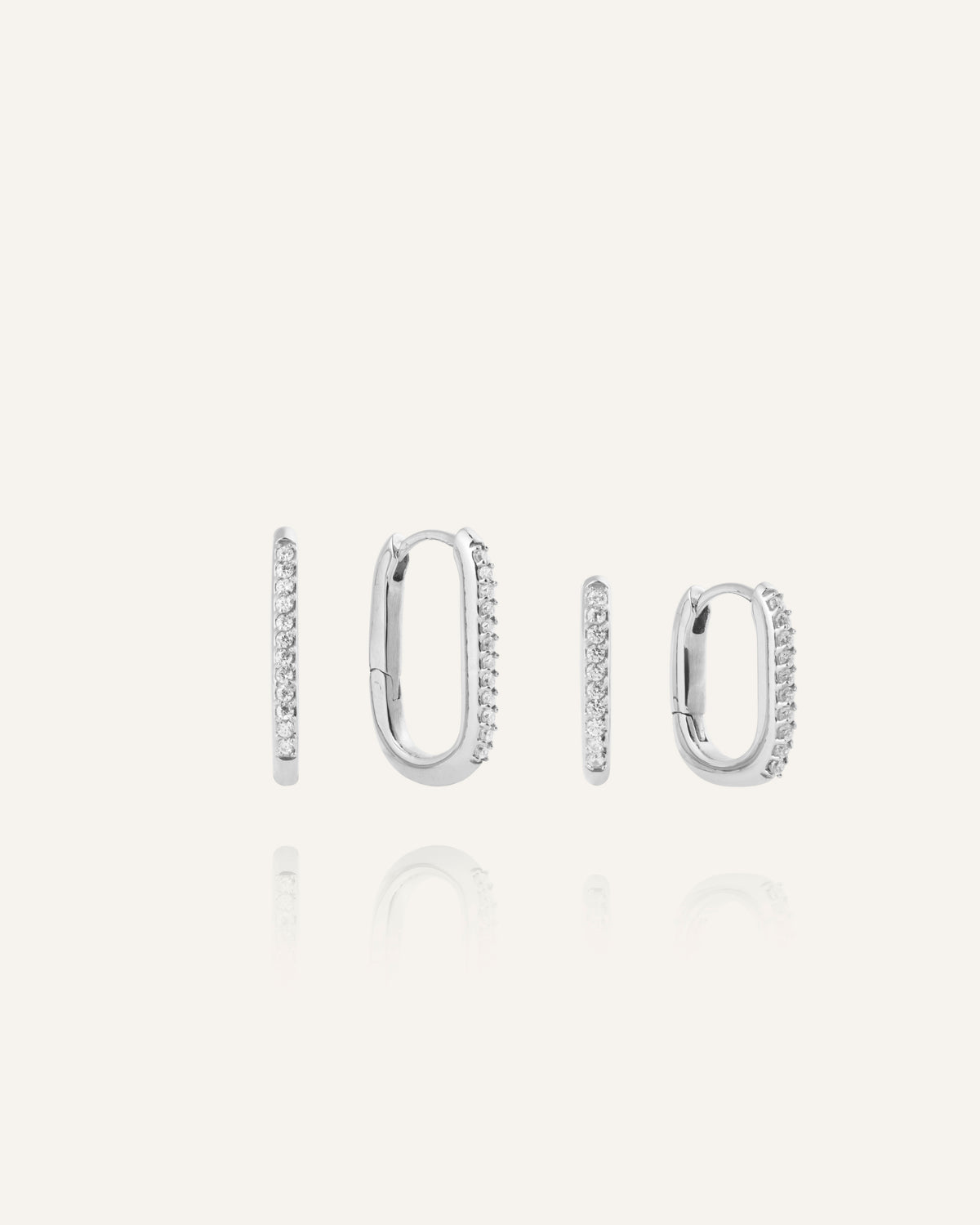 Sparkle Small U-Hoops