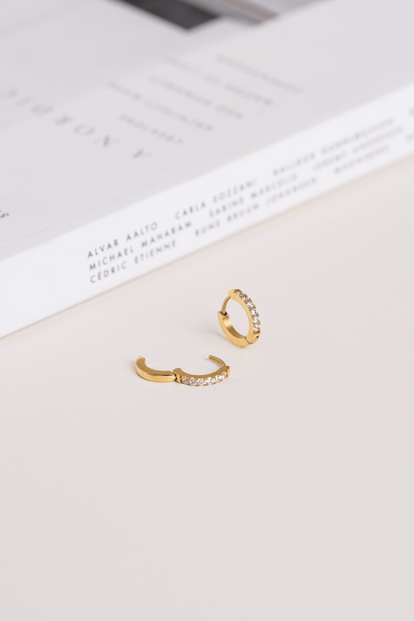 Shiny Gold Hoops Small