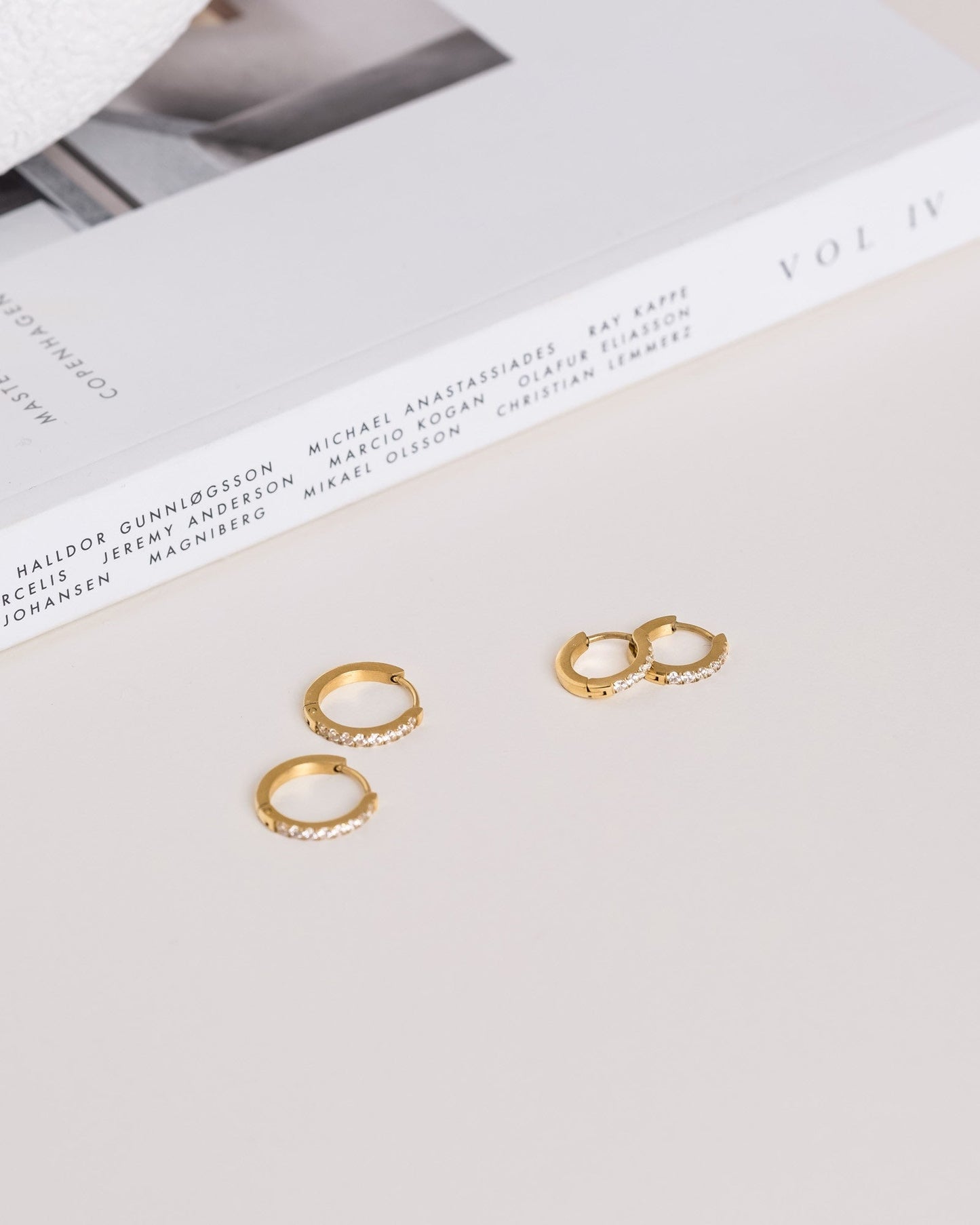Shiny Hoops Medium