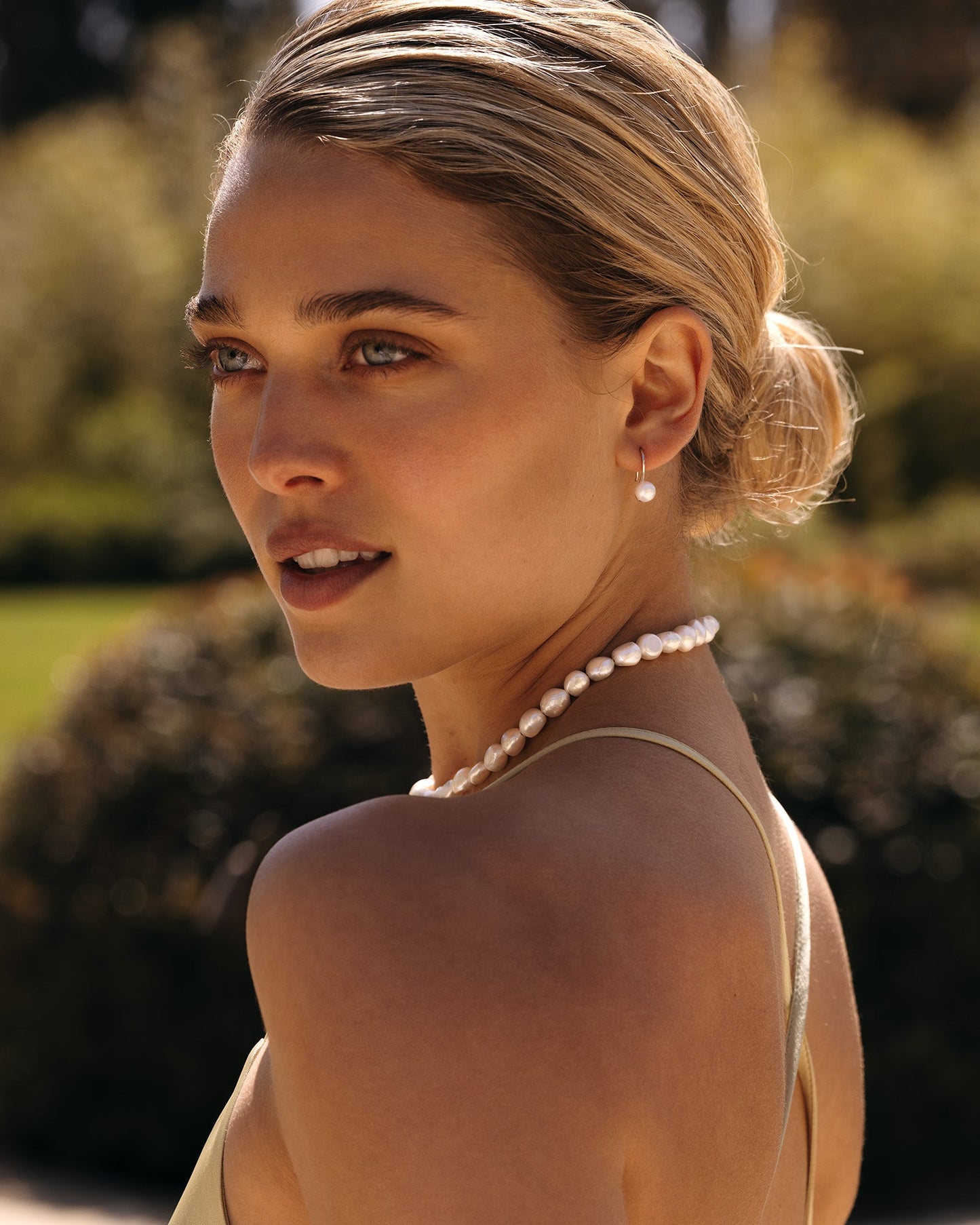 Dream Pearl Steel Earring
