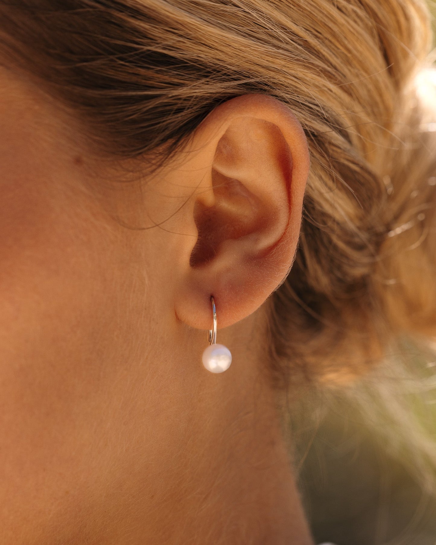Dream Pearl Steel Earring