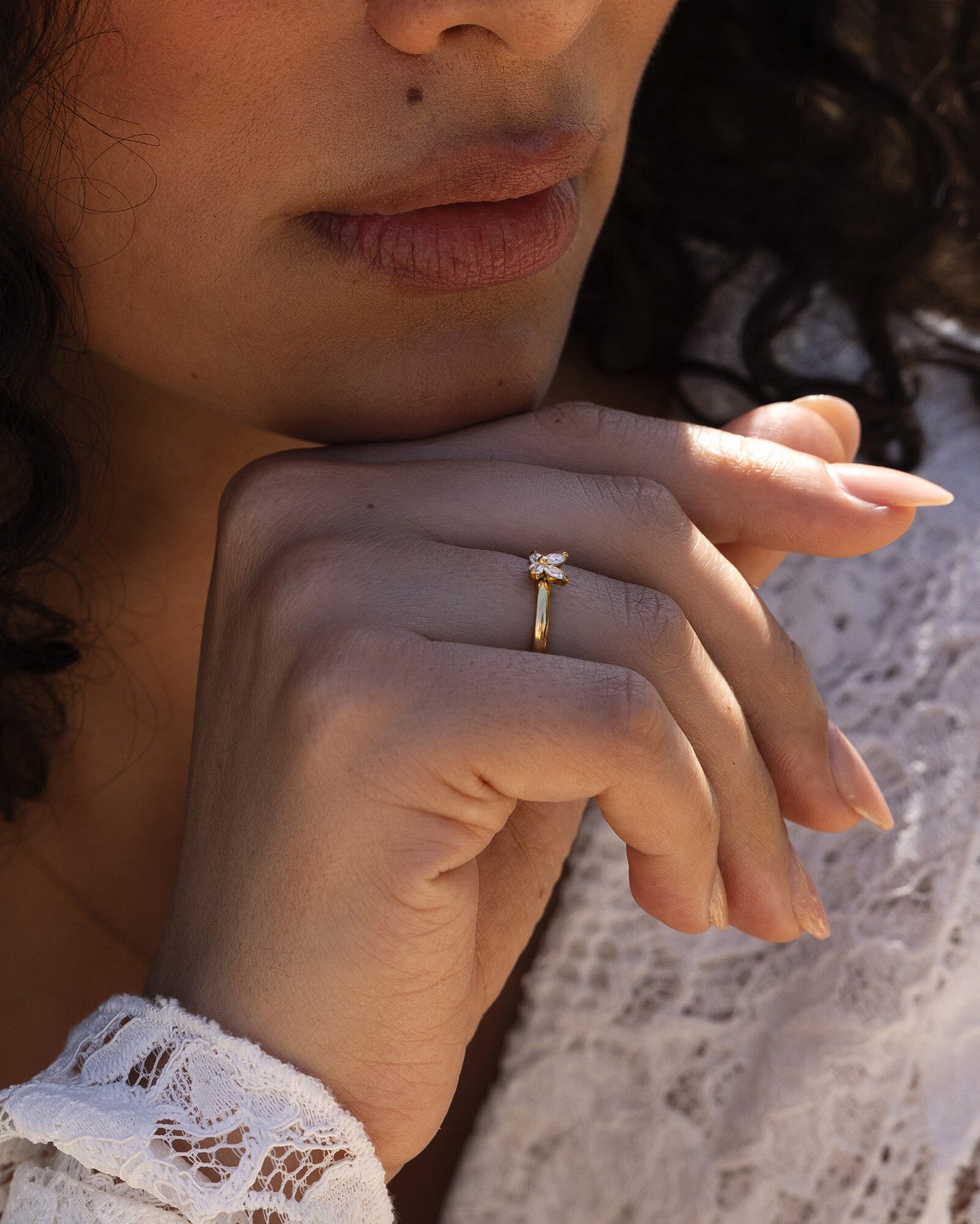Butterfly Gold Ring