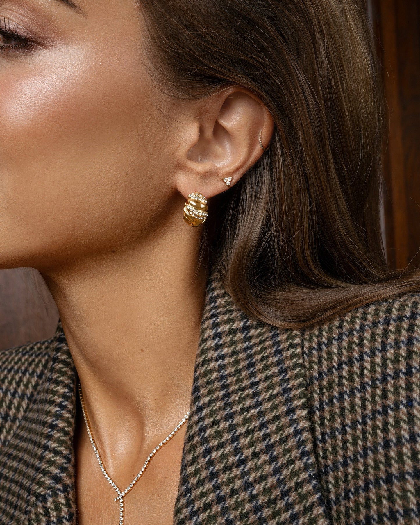 Noela Medium Hoops
