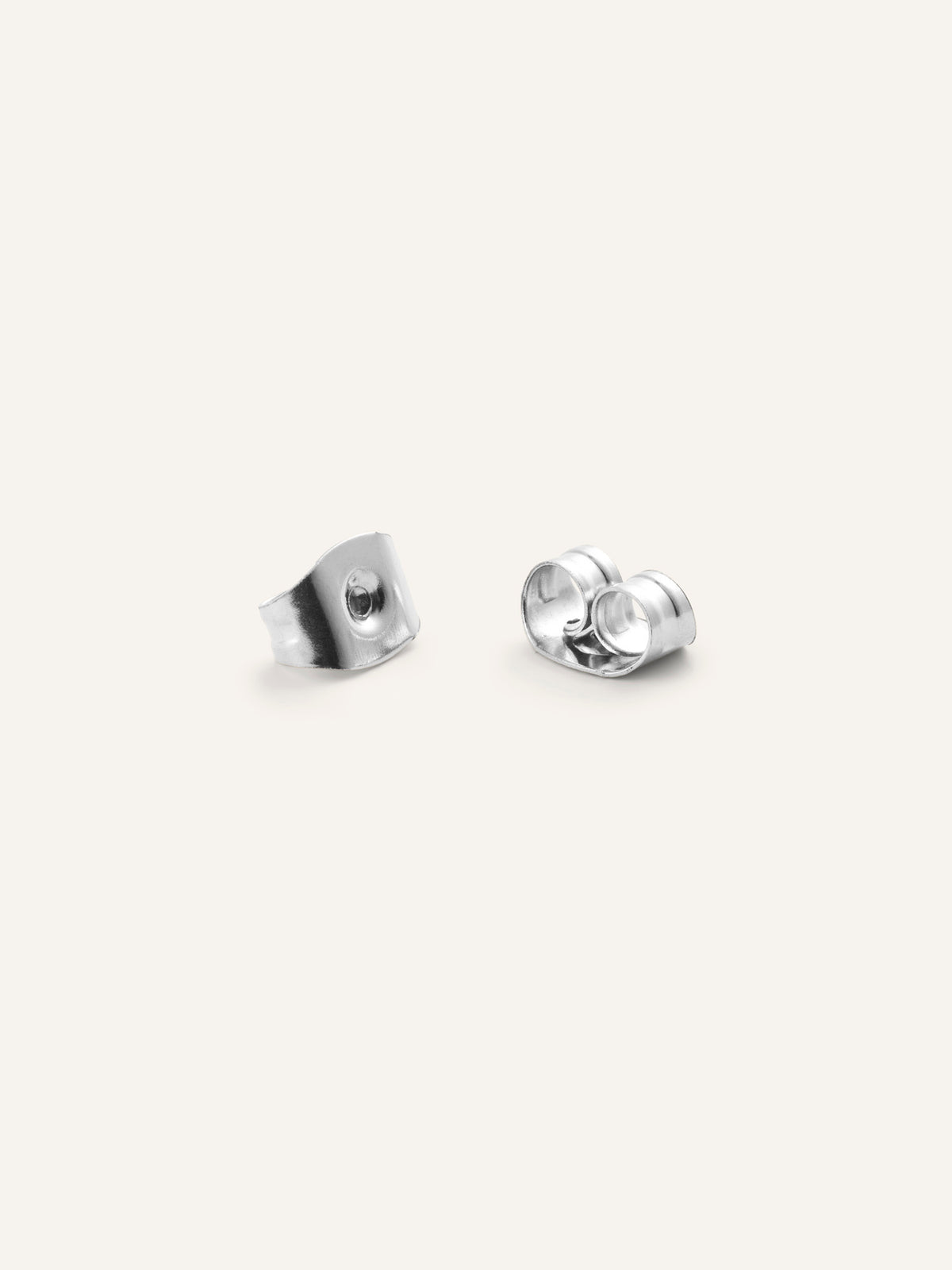 Belle White Medium Studs