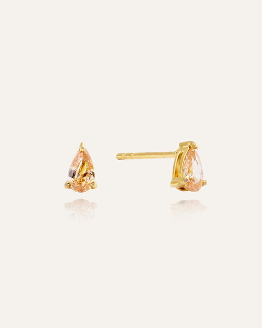 Belle Champagne Small Studs