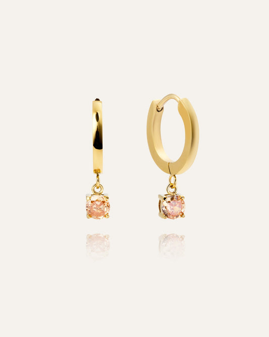 Jolie Champagne Hoops