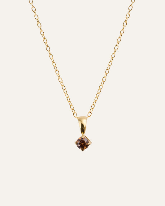 Jolie Coffee Necklace