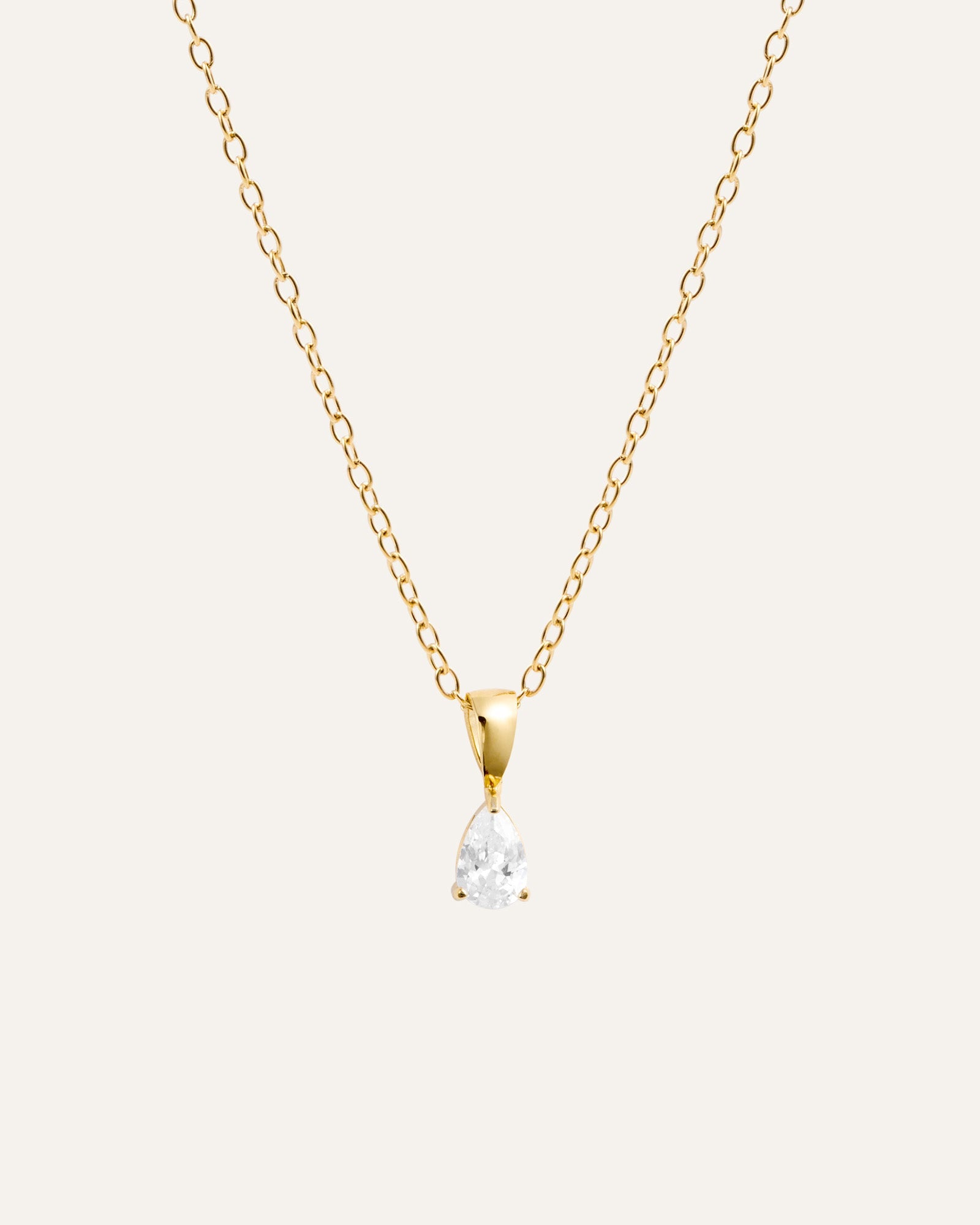 Belle White Necklace