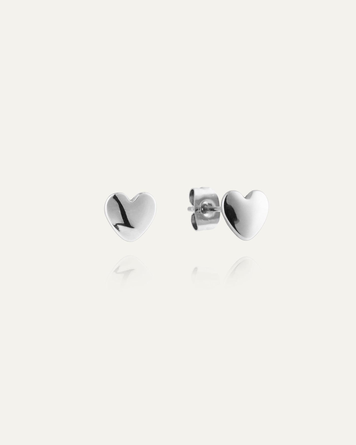 Love Steel Small Studs