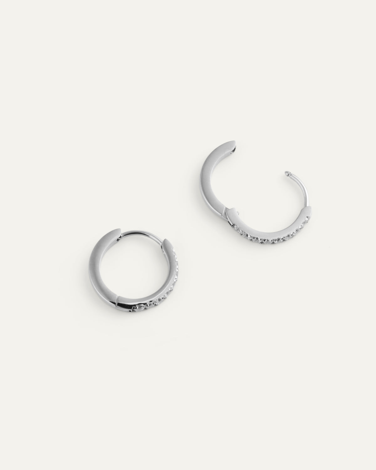 Shiny Hoops Medium