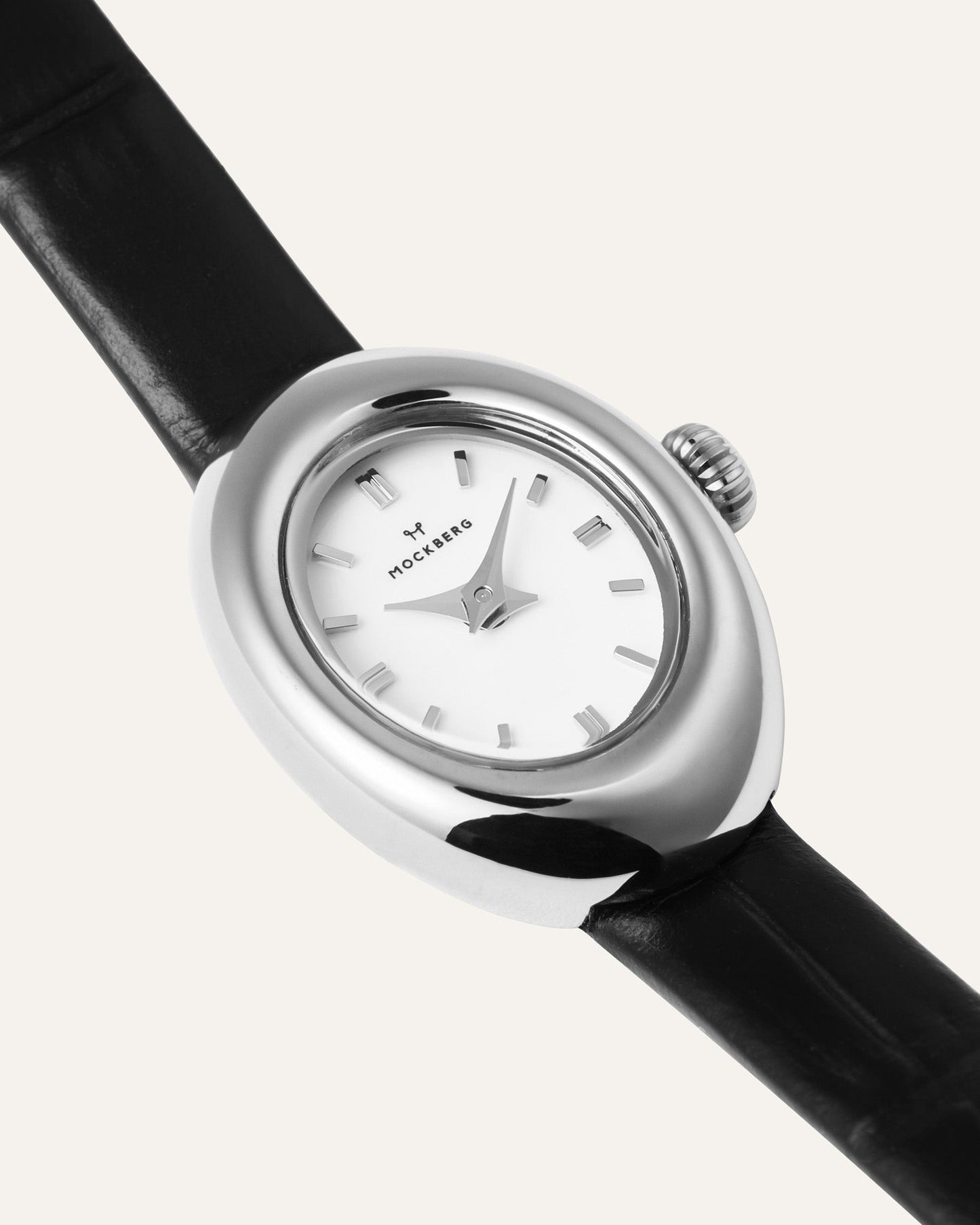 Belle Oval Petite Leather  Watch