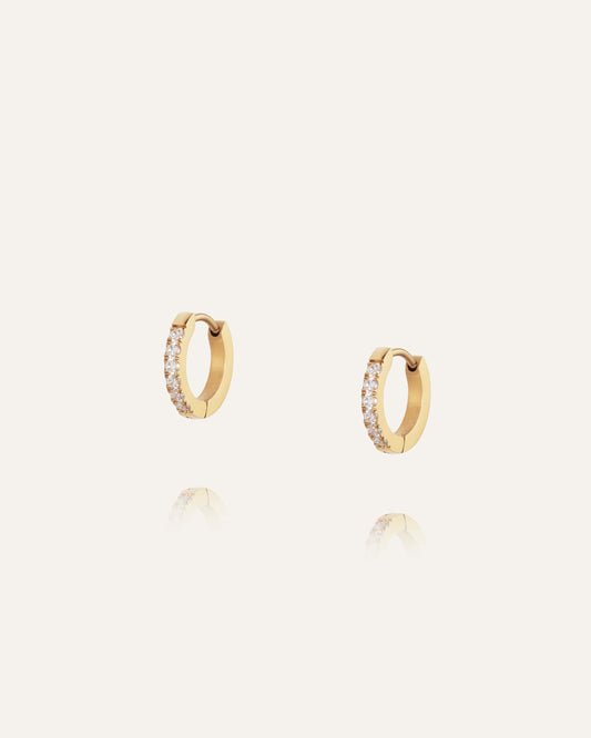 Shiny Gold Hoops Small