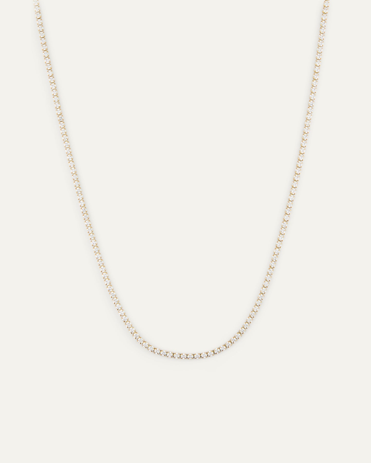 Shiny Tennis Necklace