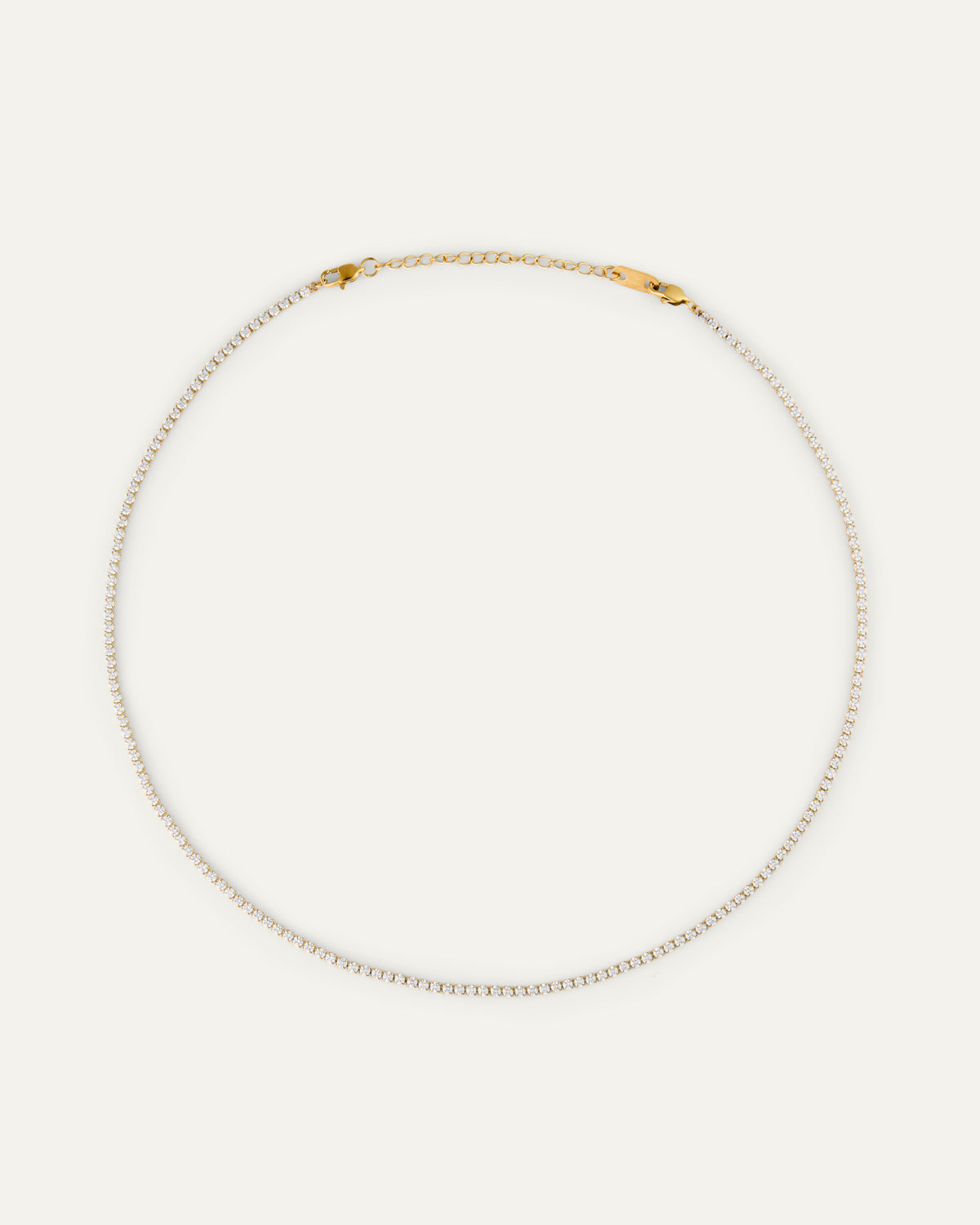 Shiny Tennis Necklace