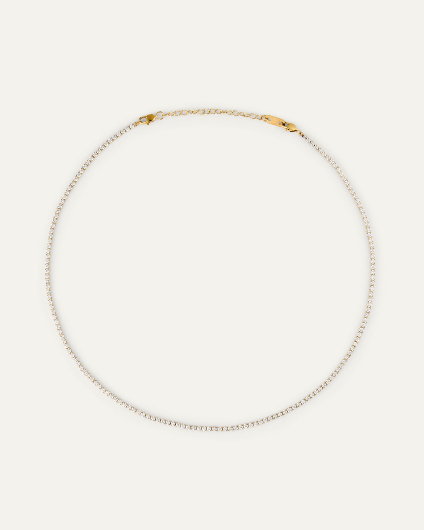 Shiny Tennis Necklace