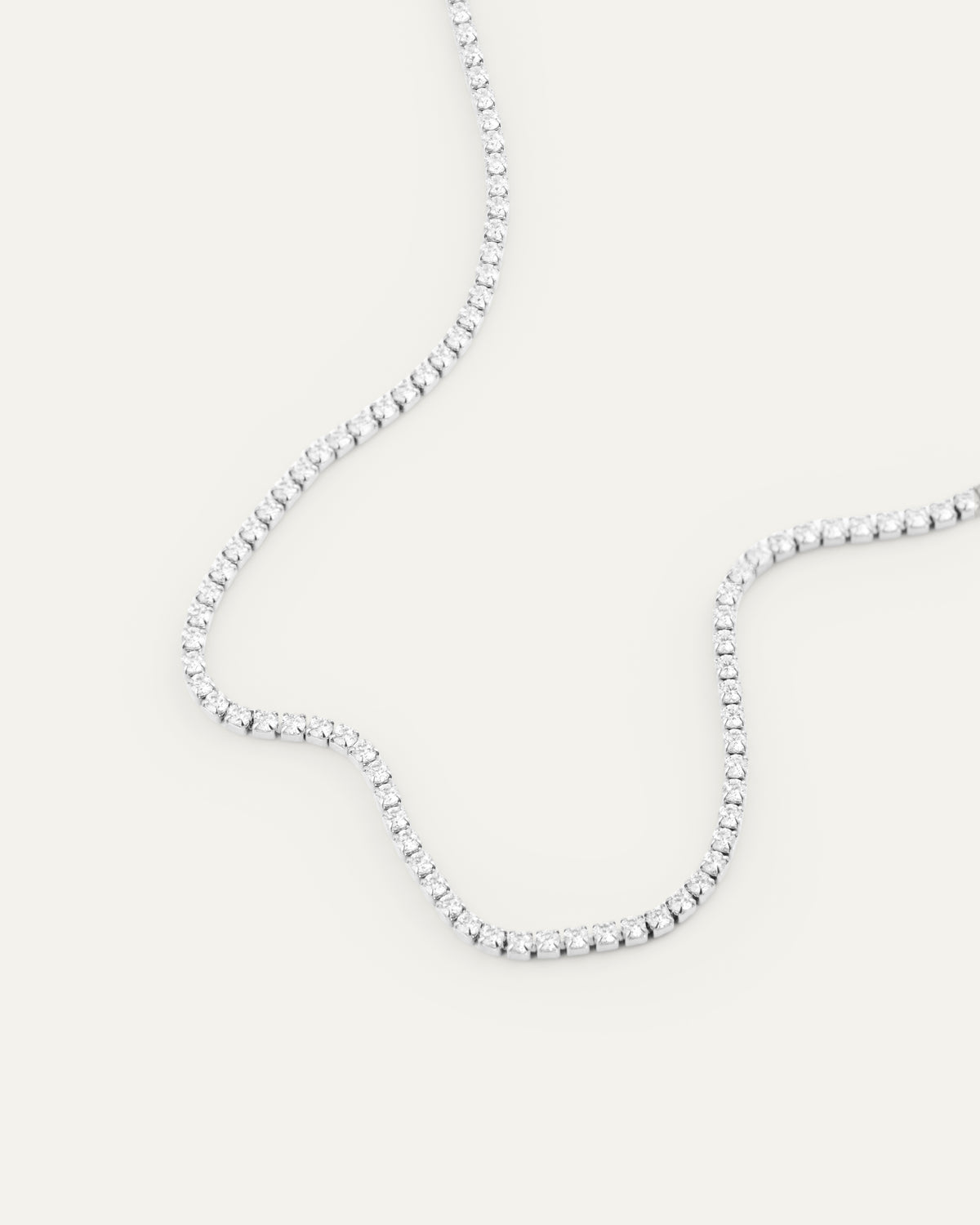 Shiny Tennis Necklace