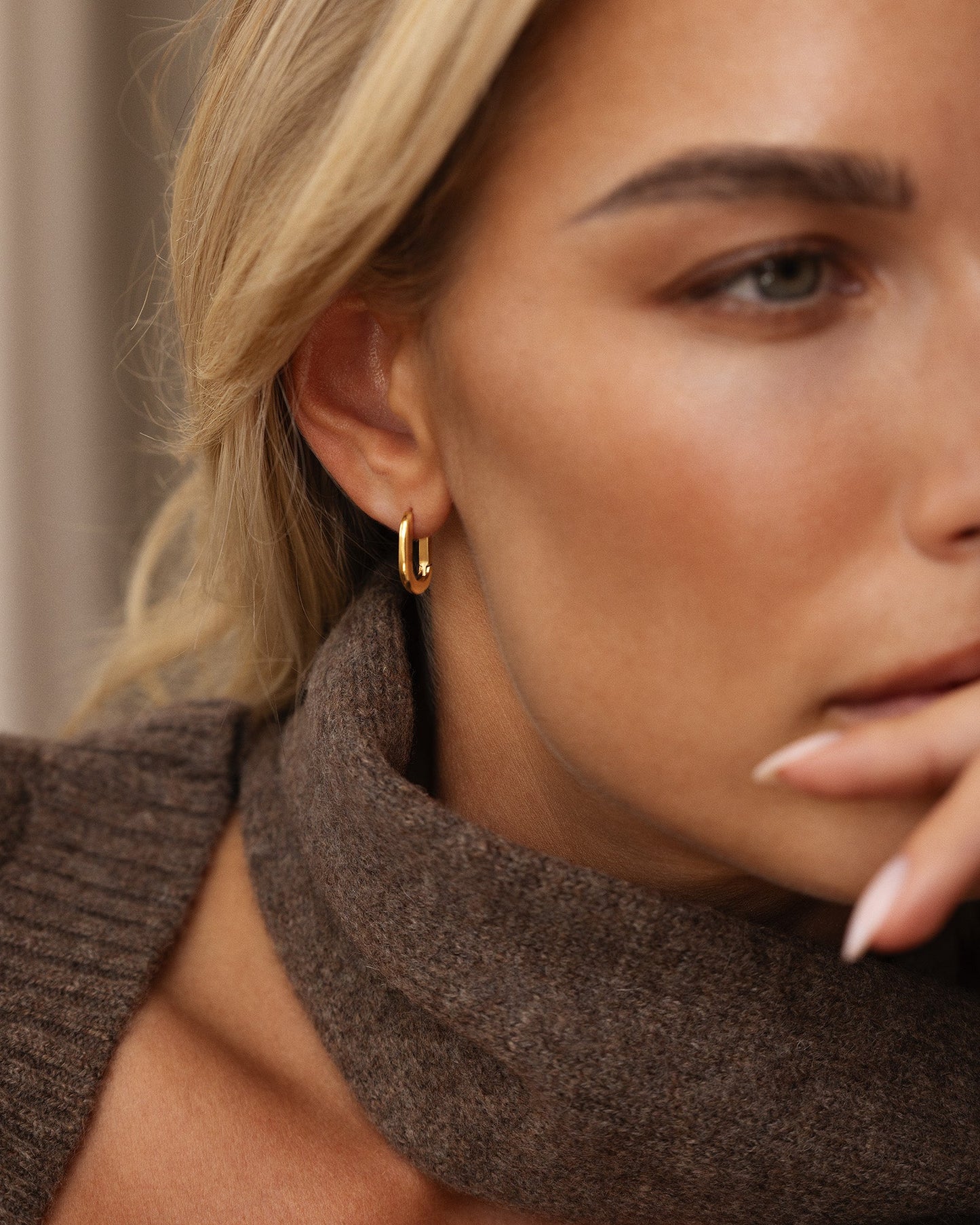 Slim Small U-Hoops