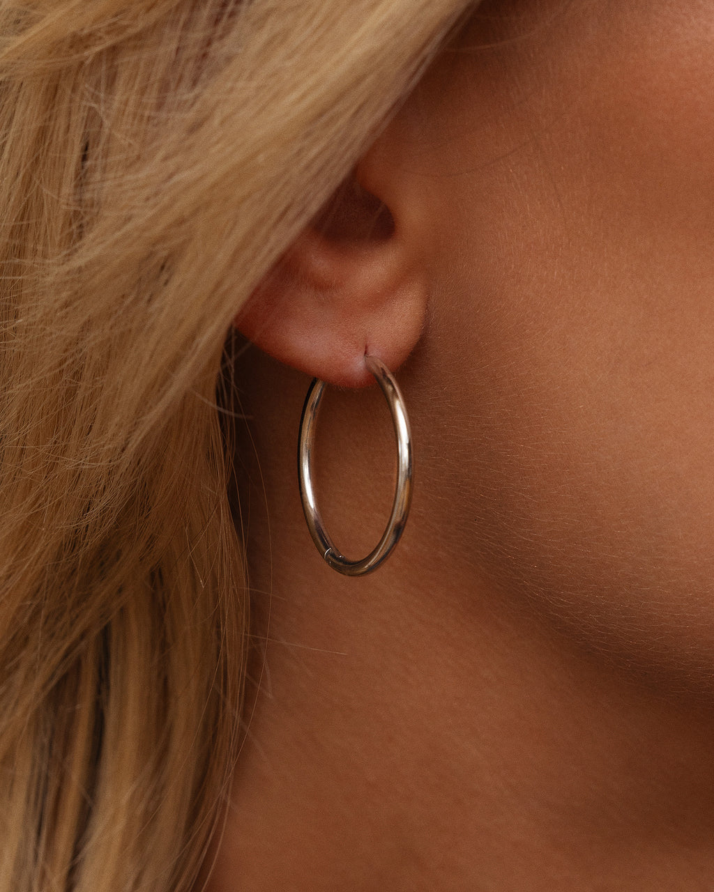Slim Extra Large Hoops