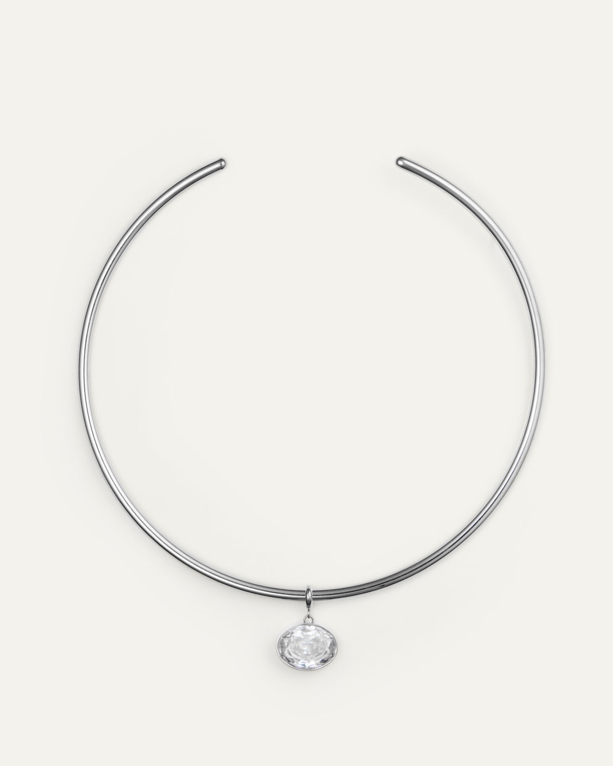 Soléne Steel Necklace