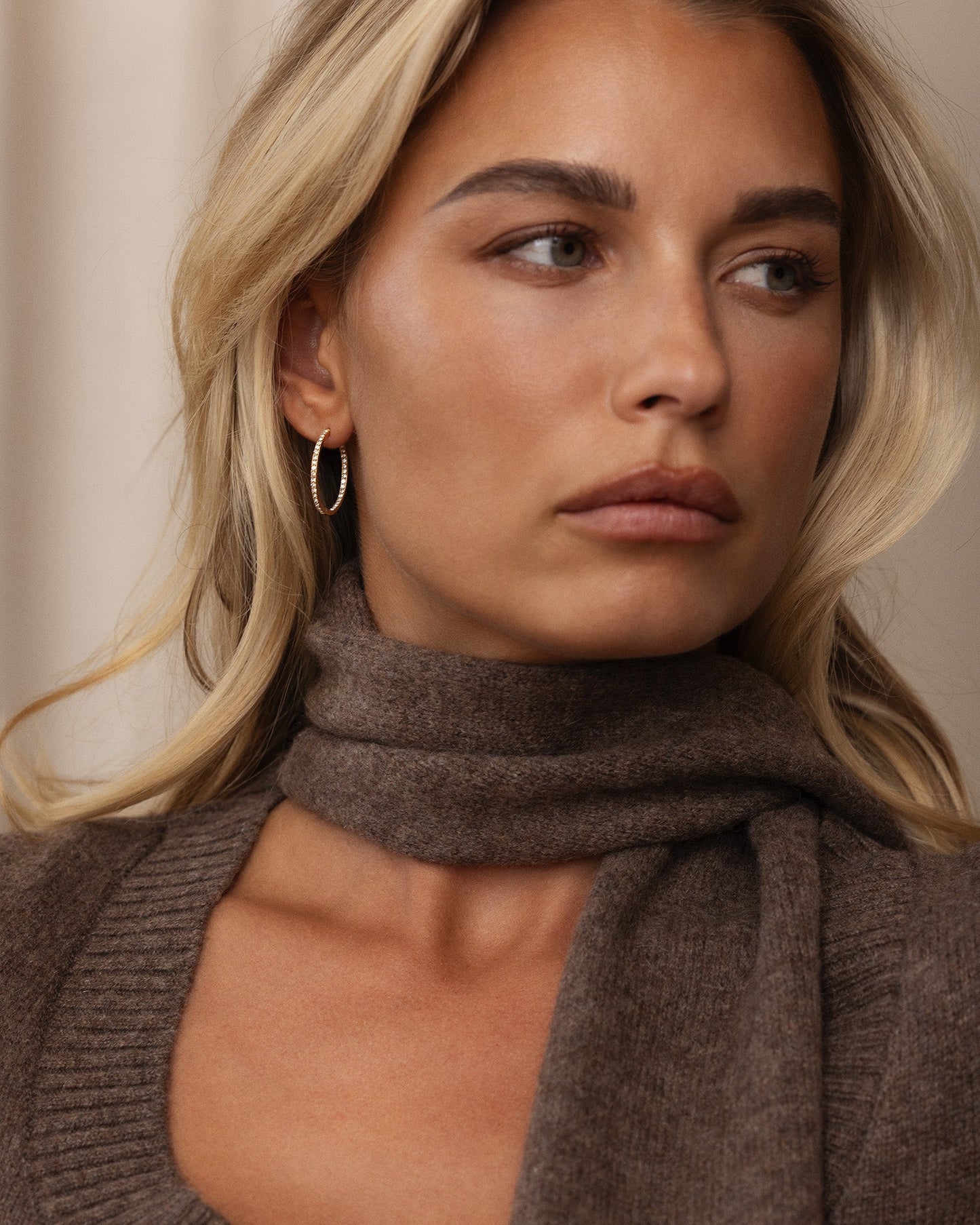 Sparkle Extra Large Hoops