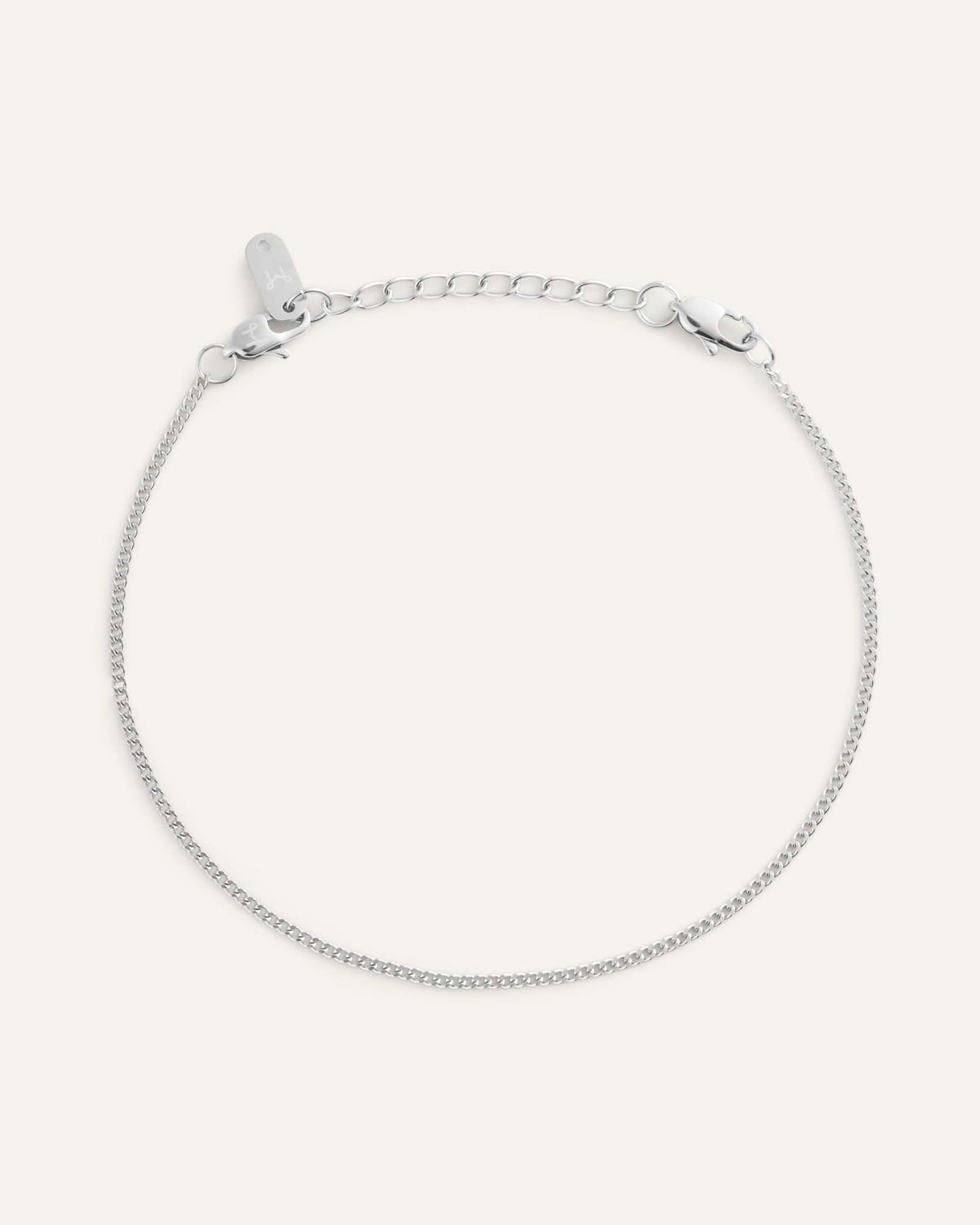Thin Curb Chain Bracelet