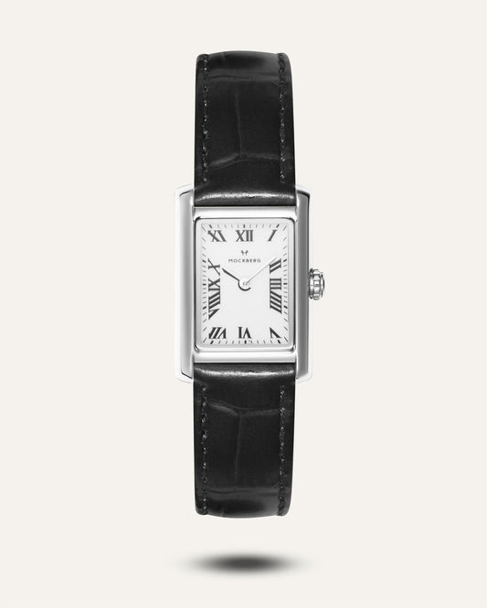 Timeless Black Leather Watch