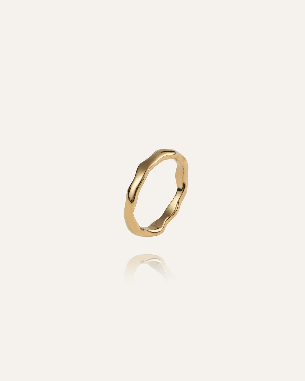 Wavy Petite Ring