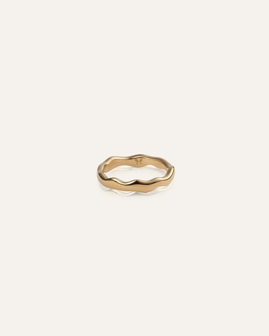 Wavy Petite Ring