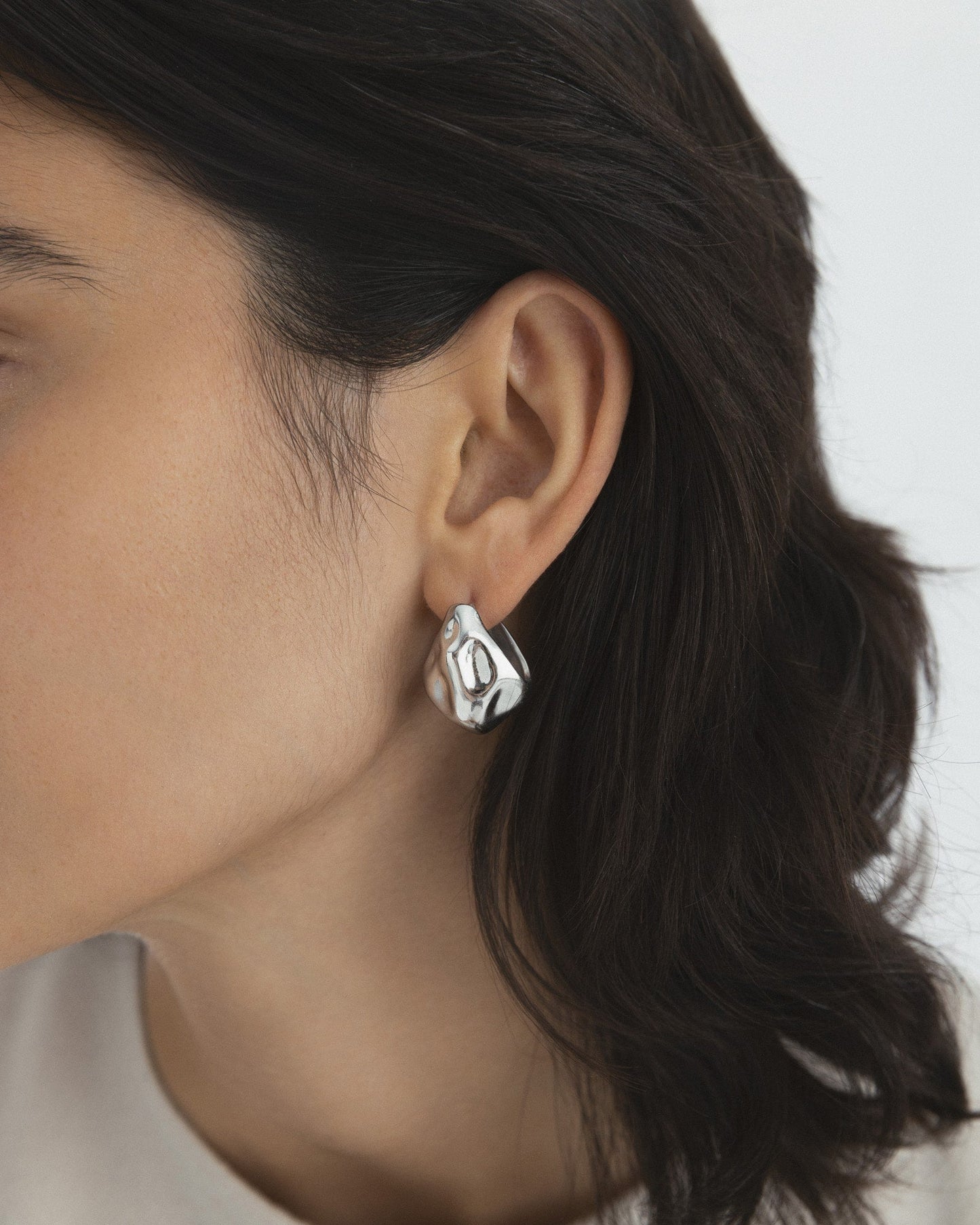 Wavy Bolded Drop Earrings