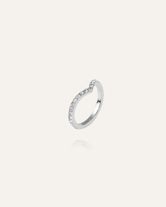 Brilliant Silver Ring