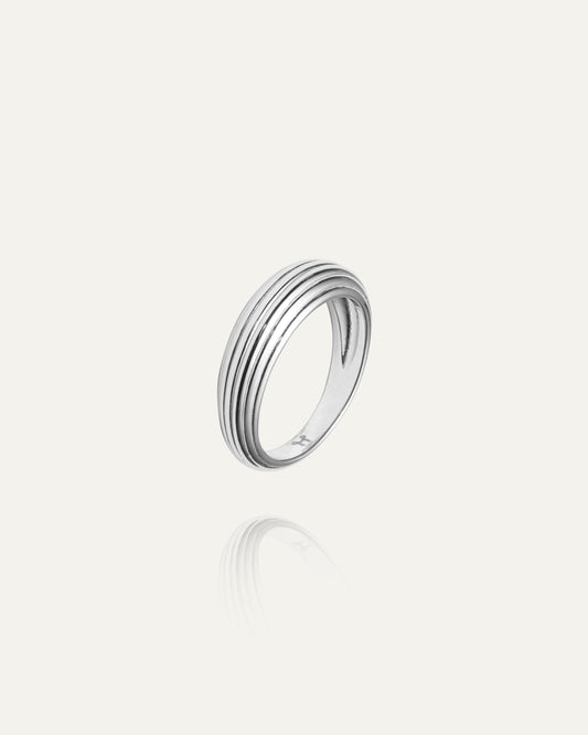 Edge Ribbed Ring