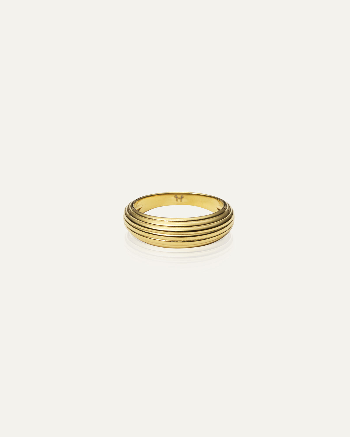 Edge Ribbed Ring