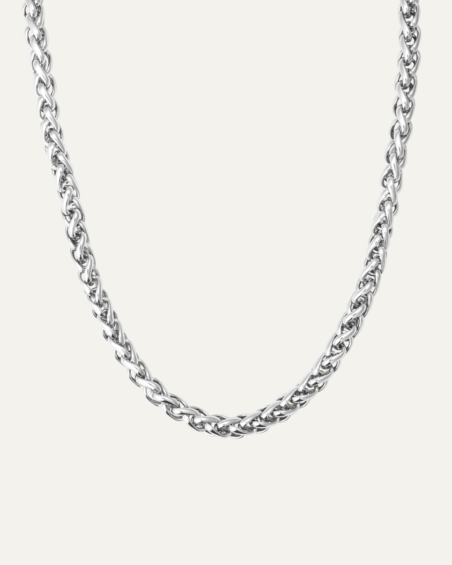 Rebel Chain Silver Necklace