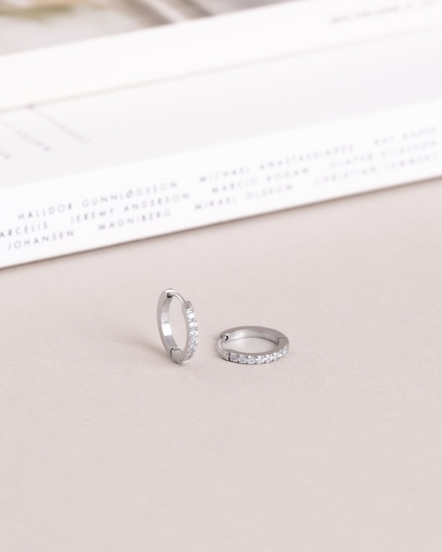 Shiny Hoops Medium