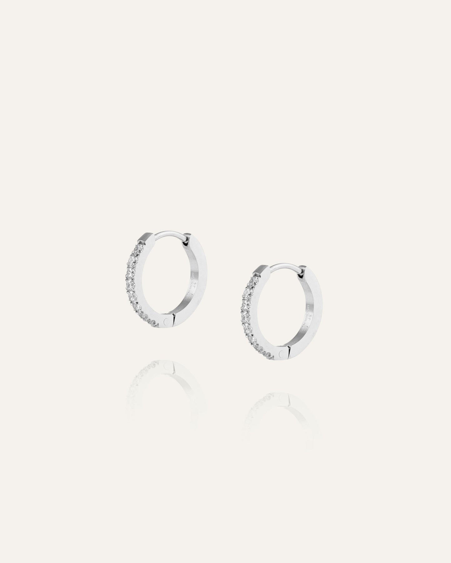 Shiny Hoops Medium