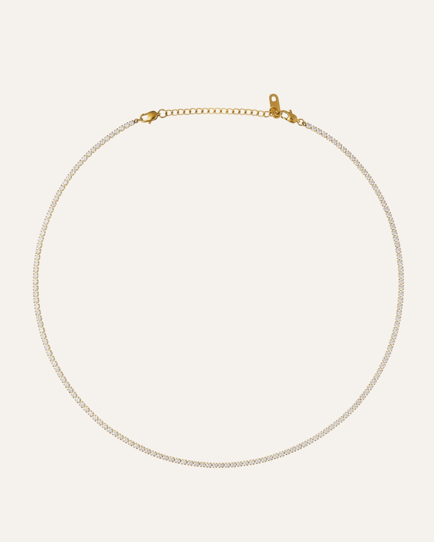 Shiny Tennis Necklace