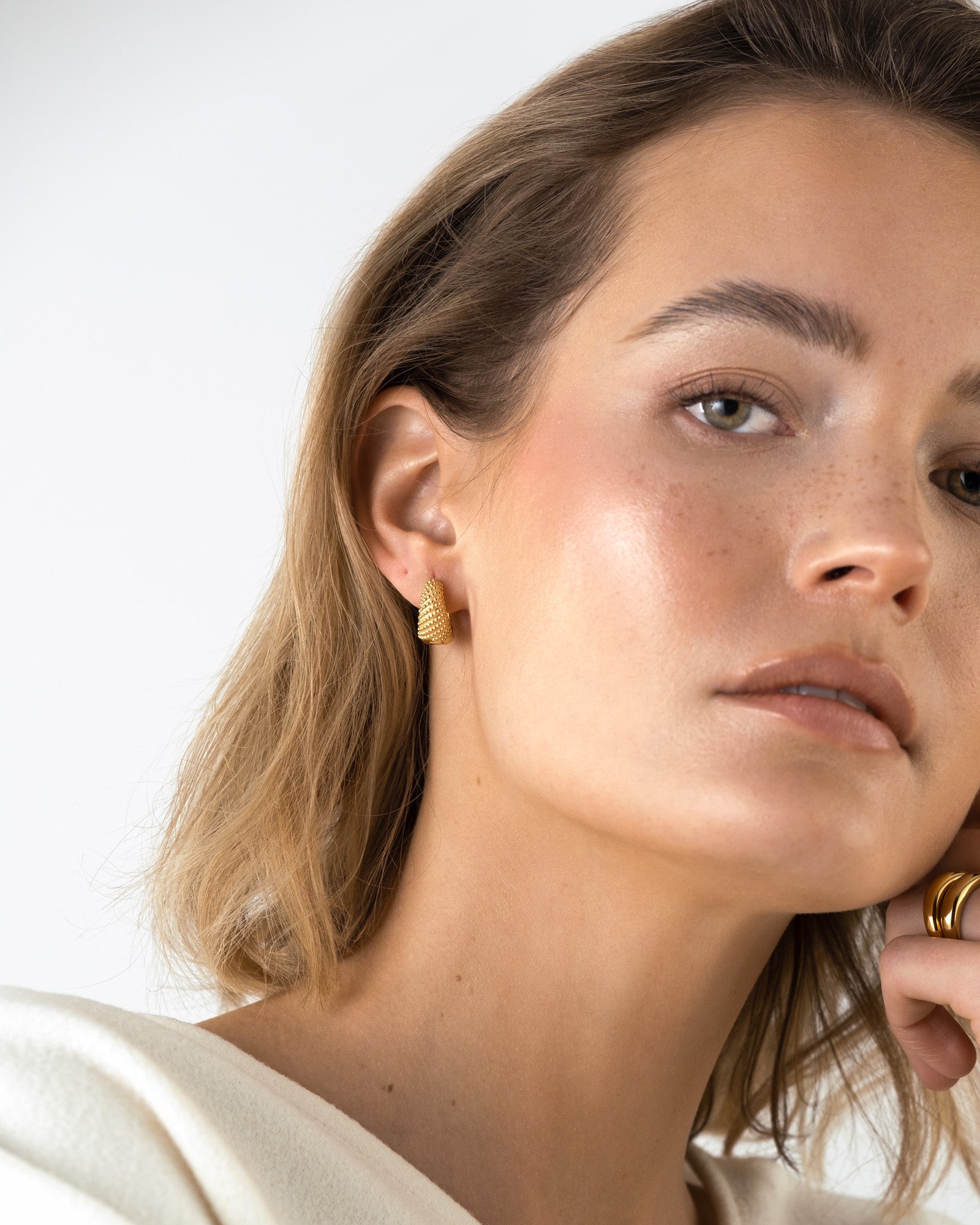 Honey deals hoop earrings