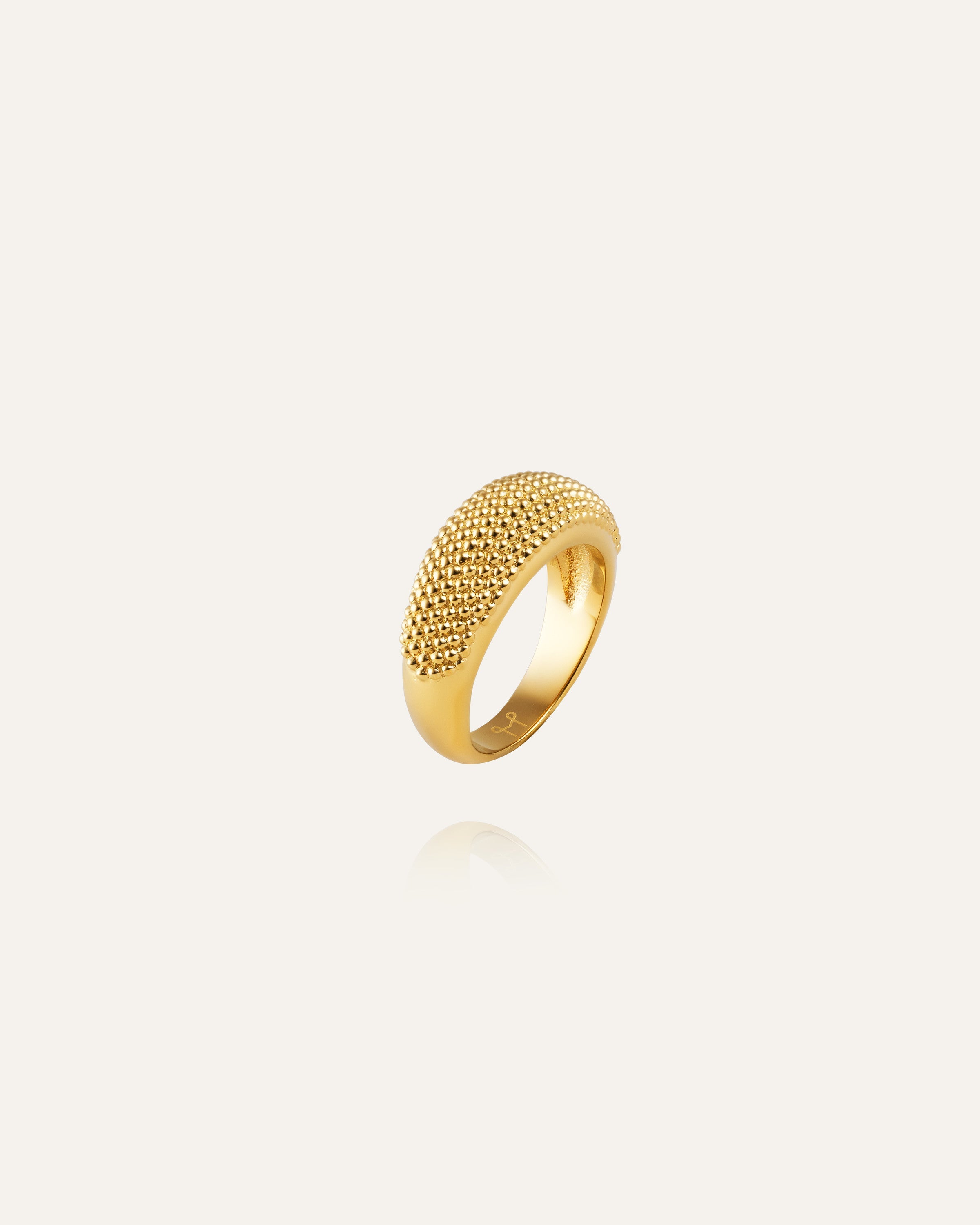 Large deals gold ring