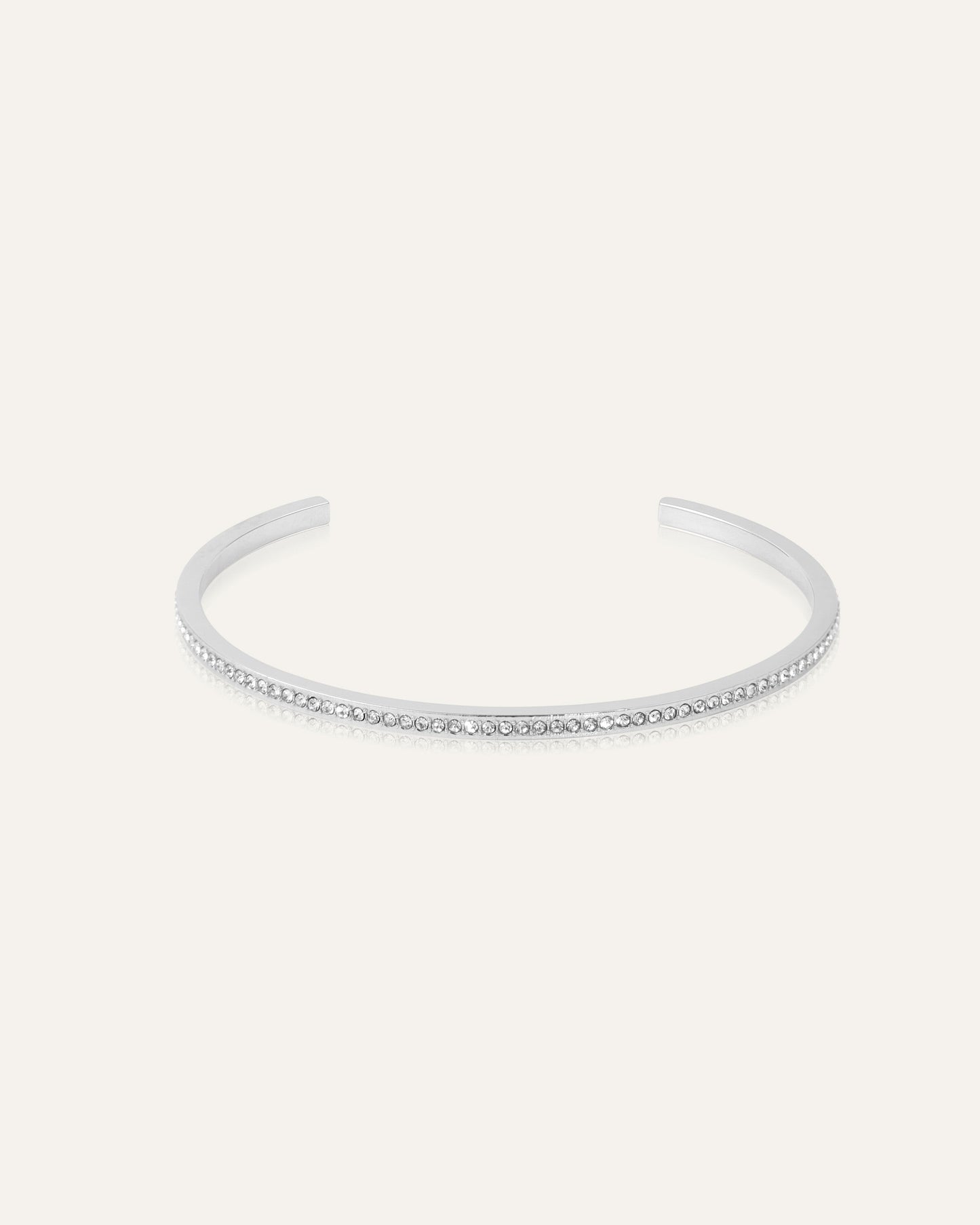 Fancy Bangle Silver Medium