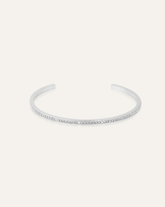 Fancy Bangle Silver Small