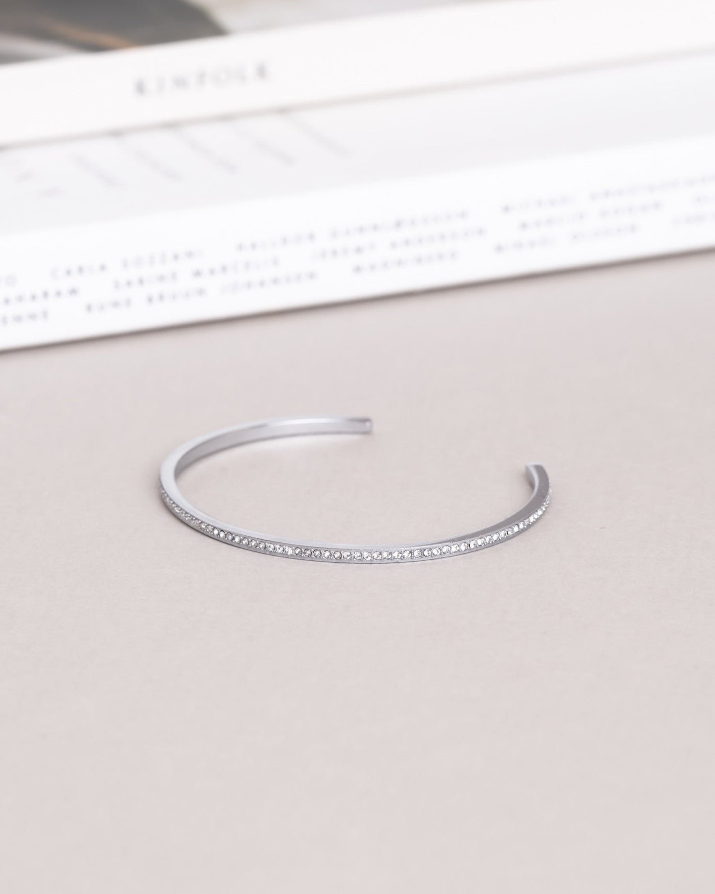 Fancy Bangle Silver Small