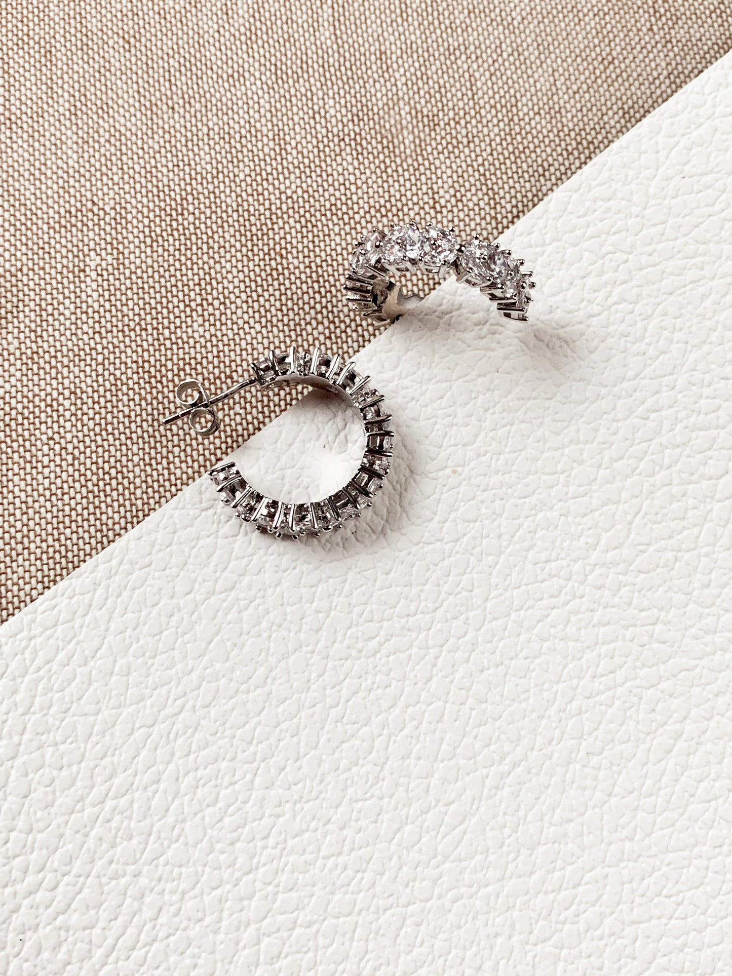 Queen Earrings silver large