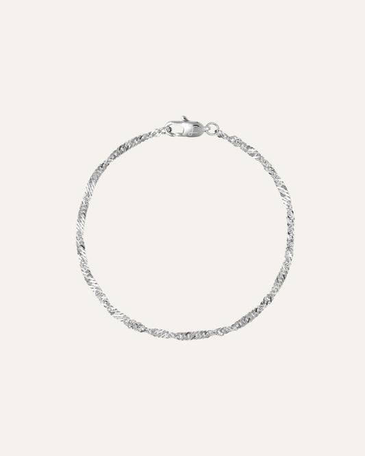 Twirl Bracelet Silver